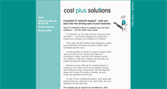 Desktop Screenshot of costplussolutions.com